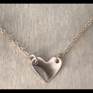 James Michelle Mini Heart Choker 14”
